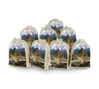 Machu Picchu Peru Mountains Reusable Drawstring Bags 8 Pcs Jewellery Favour Pouch Christmas Halloween Candy