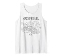 Machu Picchu Peru Peruvian Travel Souvenir Incas Valley Tank Top