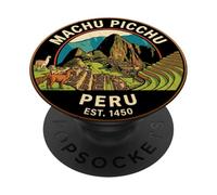 Machu Picchu Peru Round Travel Souvenir City Tourist Gift PopSockets Adhesive PopGrip