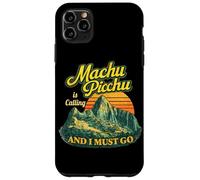 Machu Picchu Peru Travel Andes Mountains Sunset Retro Case for iPhone 11 Pro Max