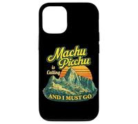 Machu Picchu Peru Travel Andes Mountains Sunset Retro Case for iPhone 12/12 Pro