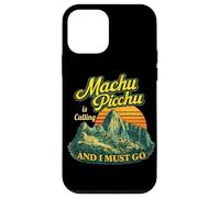 Machu Picchu Peru Travel Andes Mountains Sunset Retro Case for iPhone 12 mini