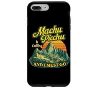 Machu Picchu Peru Travel Andes Mountains Sunset Retro Case for iPhone 7 Plus/8 Plus