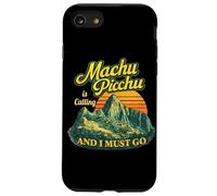 Machu Picchu Peru Travel Andes Mountains Sunset Retro Case for iPhone SE (2020) / 7/8