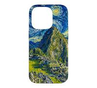 Machu Picchu Starry Night Peru Andes Inca Travel Art Case for iPhone 14 Pro