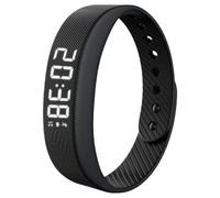 MaciRept Black Vibrating Alarm Wristband with Adjustable Strap,Water Proof Fitsleeps Silent Alarm Watch for Deep Sleepers,Snooze Free Smart Vibrating Alarm Reminder Watch for Men & Women