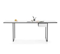 Macis desk with drawer, extensions and pin board Matt white Opinion Ciatti - MACISW-MACISDRW-MACISEXTW-MACISPANEL