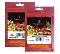 Macis ground, nutmeg flower, macis flower from Grenada. Top quality. Germ reduced. 2 bags each 50 g (100 g)