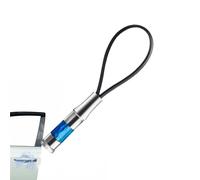 Maciun Anti-Static Keychain Anti Static Electricity Keychain | Car Static Electricity Discharger - Static Keychain for Human Body, blue, 1