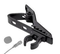 Maciun Clip On Microphone Wireless,10X Metal Small Microphone Clip On Shirt | Lavalier Microphone Clip Protable Microphone Accessories for Online Education