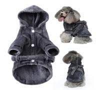 Maciun Dry Coat for Dogs | Dog Cat Bathrobe Coat | Soft Absorbent Pet Bath and Drying Towels Microfibre for Small, Medium Pets and Puppies
