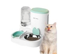 Maciun Feeder and Water Dispenser Set | Dog Automatic Food Water Dispenser Kit - Detachable Design Feeding Tool for Cats, Rabbits, Dogs, and Other Animals