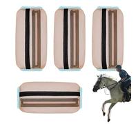 Maciun Horse Leg Boots,Comfortable Horse Leggings Fly Boot Mesh Horse Boots - Reusable Horse Leg Wraps Horse Fly Sheets for Daily Training Competition