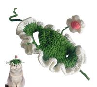 Maciun Knitted Dog Hat | Cute Knit Hat For Pet - Funny Wool Knitting Small Animal Headgear Cute Kitten Small Dog Medium Dog Cosplay Hat