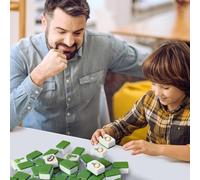 Maciun Mahjong Board Game | Funny National Mahjong Board Game Set | Portable Creative Family Kit for Adults, Kids, Boys And Girls
