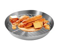 Maciun Oven Drain Pan, Stainless Steel Baking Rack - Stainless Steel Baking Rack, Thick Steam Rack, Oil Drip Filter, Roasting Dish Oil Drain, Roasting Rack, Oil Draining Rack, Stainless Steel Oil