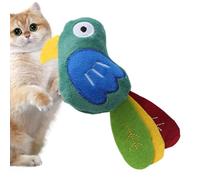 Maciun Parrot Cat Toy, Teeth Grinding Catnip Toy, Puppy Teething Toy Small To Medium Cat Interactive Toy