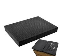 Maciun Pick Apart Foam Insert,Pre-Cubed PU Foam Pick and Pluck Insert - Travel Business Trips House Moving Protective Organization Sheets for Binoculars, Cameras, Tools