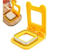 Maciun Sandwich Bread Cutter Set Stainless Steel Cookie Cutter Bread Decruster Sandwiches Cruster Fruit Cookie Mold for Boys Girls Box