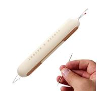 Maciun Thread Seam Ripper | 2-in-1 Threader Stitching Remover | Household Sewing Accessories, Double End Design, Needle Work Patterns for The Elderly & Sewing Enthusiasts