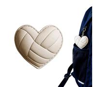 Maciun Volleyball Heart Hug | Heart Shape Encouragement Souvenir - Sports Themed Hug Collectible - for Players Athletes Team Managers Practice Field Game Days Training Camps Tournaments Travel
