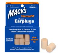 Mack’s ThermaFit Soft Foam Earplugs, 10 Pair - Comfortable Ear Plugs for
