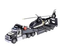 Mack Truck + Police Helicopter