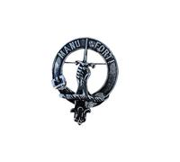 MacKay Clan Crest Pewter Cap Badge Brooch
