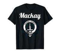Mackay Clan Scottish Name Coat Of Arms Tartan T-Shirt