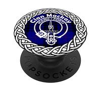 Mackay surname last name Scottish Clan tartan badge crest PopSockets Swappable PopGrip