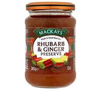 Mackays Rhubarb & Ginger Preserve (340g) - Pack of 6