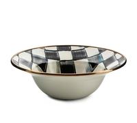 MacKenzie-Childs Courtly Check Enamel Breakfast Bowl