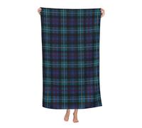 Mackenzie Clan Modern Tartan Beach Towels Oversized Soft High Absorbent Quick Dry Bath Towels Pool Towels Travel Beach Towels for Kids Adults