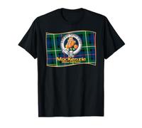MacKenzie Clan Tartan Crest Motto T-Shirt