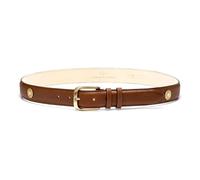 Mackenzie & George Marlborough Leather Belt - Brown - Size: Large