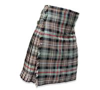 Mackenzie Weathered 8 Yard Casual Tartan Kilt, Scottish Tartan Men Kilt 16oz (Size: 50)