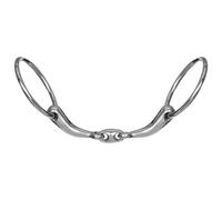 Mackey Anatomic Double Jointed Solid Snaffle Bit