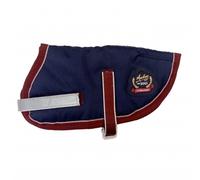 Mackey Buster Waterproof Dog Rug - 600D - 30cm - Navy/Burg