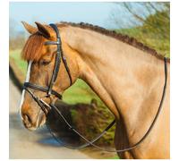 Mackey Classic Flash Bridle - Extra Full - Black