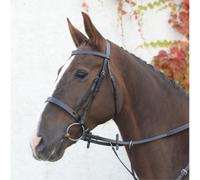 Mackey Classic Hunt Bridle and Reins - Cob - Black