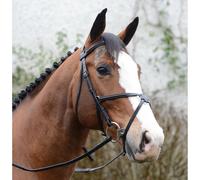 Mackey Classic Padded Grackle Bridle - Cob - Brown