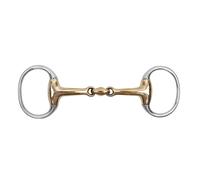 Cupris Solid Double Jointed Eggbutt Bit - 11.5cm