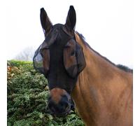 Mackey Equi-Sential SoftFit Plus Fly Mask Black - Pony