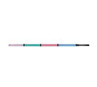 Mackey Star Rainbow Reins - Black - Pony