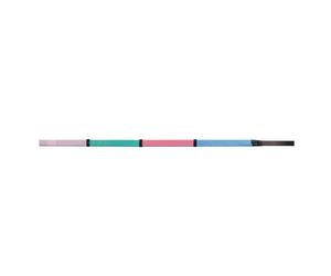 Mackey Star Rainbow Reins - Black - Pony