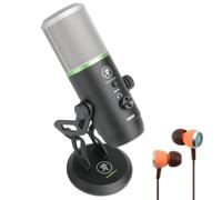 Mackie EM-Carbon USB Condenser Microphone with In-Ear Headphones