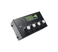 Mackie HM Series, 4-Way Headphone Amplifier Mixer Accessory 1-ch x 4 Headphones (HM-4)