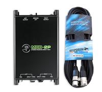 Mackie MDB-2P DI-Box Passive Stereo Direct Box with Keepdrum Cable