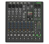 Mackie ProFX10 GO Battery-Powered 10-Channel Analog Audio Mixer With Bluetooth, USB-C Recording Modes, GigFX+ Effects, Onyx Preamps, EQ, Compression, Up to 8 Hours Battery Life