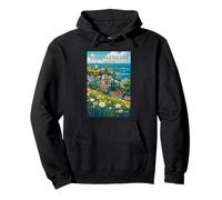 Mackinac Island Lake Huron Michigan Colorful Scenic Travel Pullover Hoodie